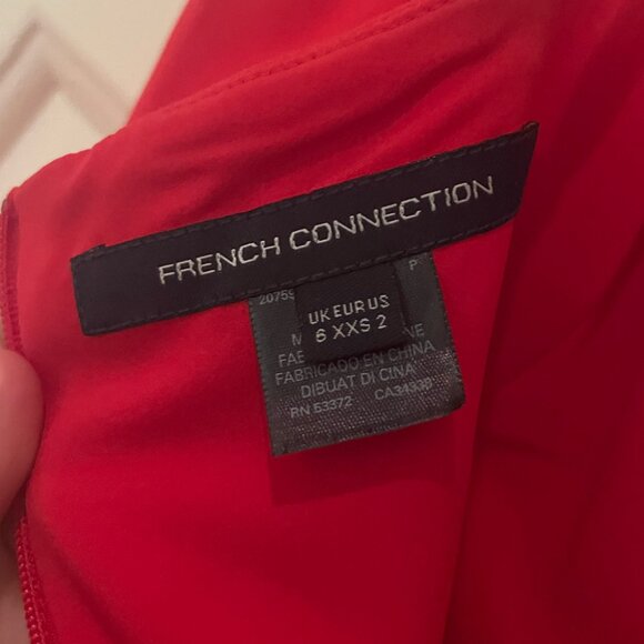 French Connection Mini Red Dress - Picture 4 of 4